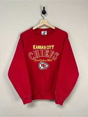 90s Kansas City Chiefs Crewneck